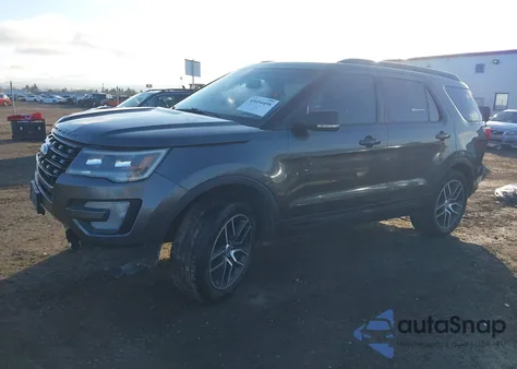 2016 Ford Explorer Sport z USA, uszkodzony, nr VIN 1FM5K8GT1GGC80507